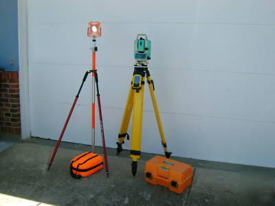 Nikon dtm-332 total station - complete package