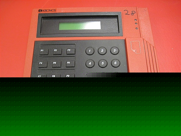 % kronos 460F timeclock time clock terminal parts