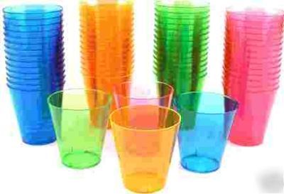 1,152 neon shot glass 1.5 oz with line at 1.25