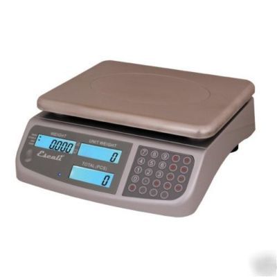 Escali c series counting scale 66LB capacity free ship 