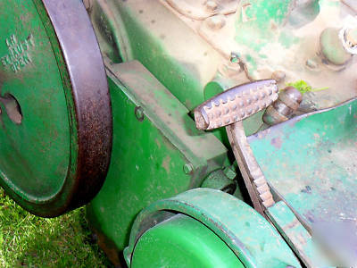 1937 john deere b unstyled round spoke rim row crop a g