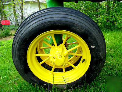 1937 john deere b unstyled round spoke rim row crop a g