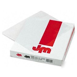 New color jacs™ transparent poly file jackets, ...