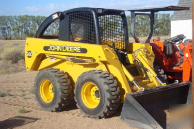 2002 john deere 260 skid steer loader