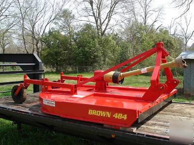 7FT heavy duty brown 484 rotary mower