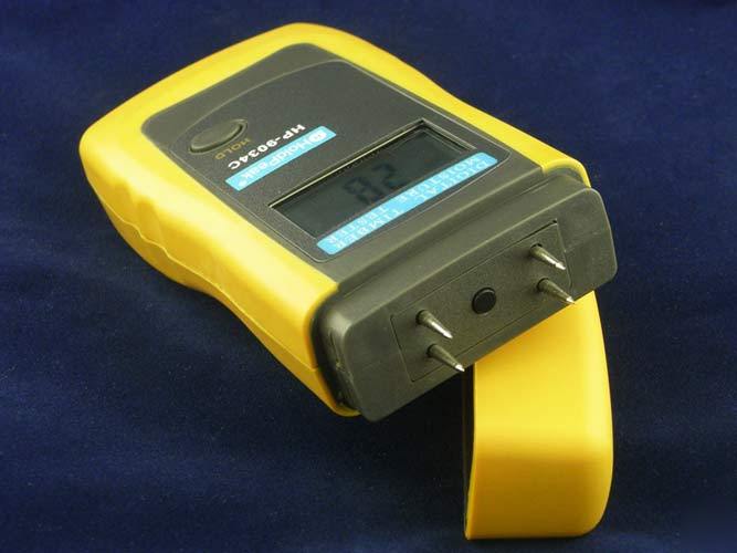 Digital moisture meter damp tester plaster wood timber