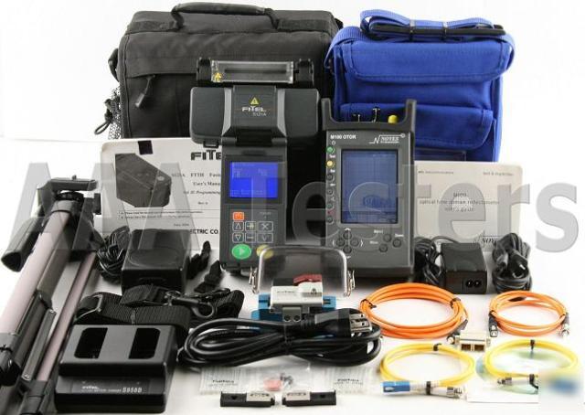 Noyes M100 otdr fitel S121A fusion splicer M100-k-quad