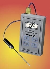 Vwr memory wide-range thermometer 4007 memory wide
