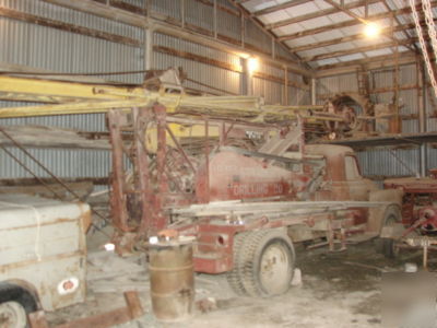 Bucyrus erie 22-w cable tool drill rig 
