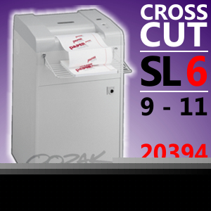 Dahle high capacity cross-cut paper shredder - #20394