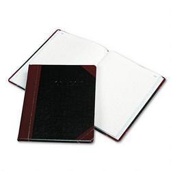 G21-150LOG book blk/red cover,record rule,10-3/8X8-1/8 
