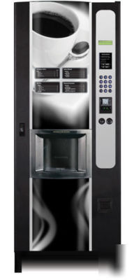 Hot coffee vending machine