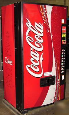 Coke dixie narco 501E soda machine coca-cola bottle/can