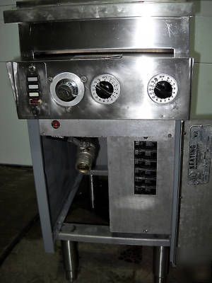 Keating electric 2 baket deep fryer 220V - 3 phase