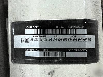 Kohler 30KW john deer diesel 91 hrs 