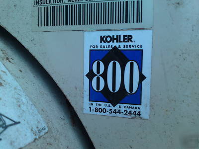 Kohler 30KW john deer diesel 91 hrs 