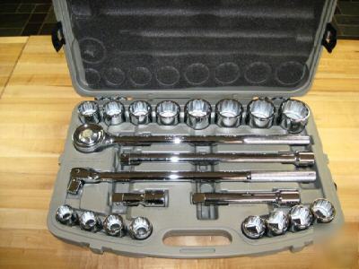 New socket set, 3/4