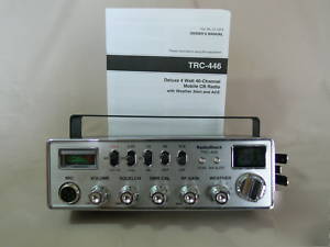Radioshack 4 watt 40 channel trc-446 tx/rx wx/alert ace