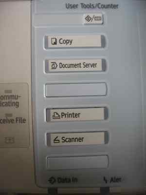Ricoh aficio MPC3300 color copier print & scan demounit