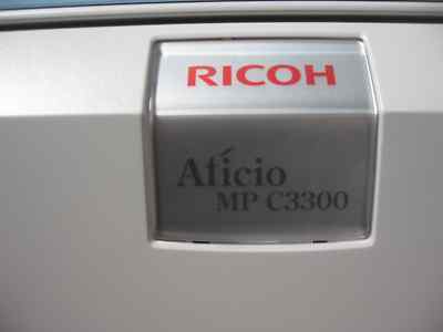 Ricoh aficio MPC3300 color copier print & scan demounit