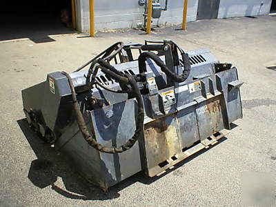 New rock hound rake holland bobcat