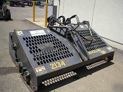 New rock hound rake holland bobcat