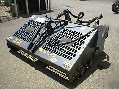 New rock hound rake holland bobcat