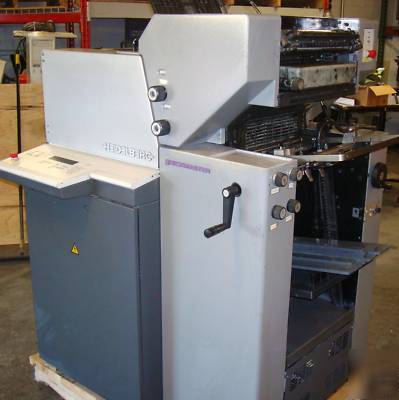 1998 heidelberg quickmaster 46 qm 2 col + powder + dry