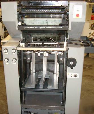 1998 heidelberg quickmaster 46 qm 2 col + powder + dry