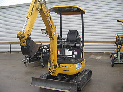 2008 komatsu PC18MR-3 hydraulic mini excavator 