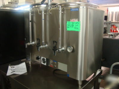 American metal ware coffee urn