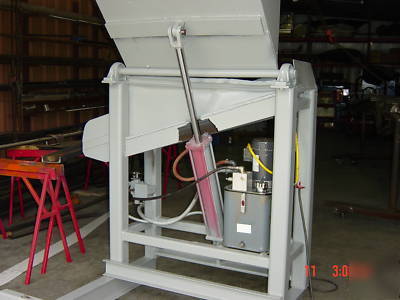 Custom hydraulic parts/ box/ bin/ tote/ drum dumper