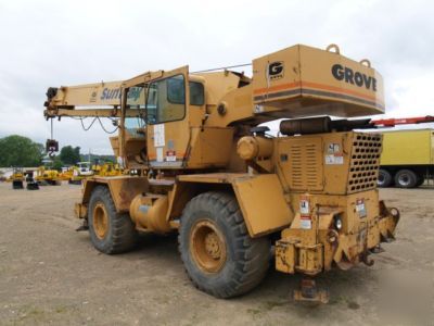 Grove rt 522 rough terrain crane 4X4 swinger cummins