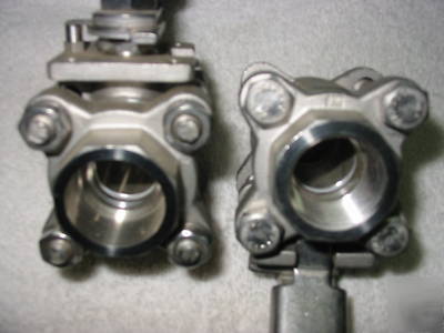 Vci stainless steel ball valves 3/4