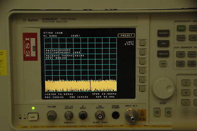 Hp/ agilent 8565EC spectrum analyzer