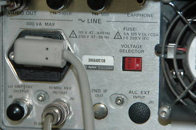 Hp/ agilent 8565EC spectrum analyzer