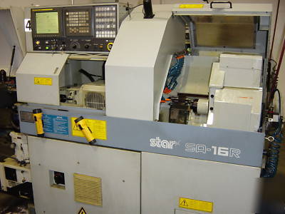 Star SA16R cnc swiss lathe 5/8
