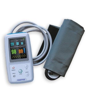 Ambulatory blood pressure monitor abpm+SPO2 monitor+ pr
