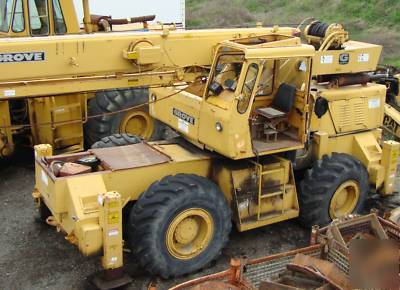 Grove hydraulic crane 40,000 lbs RT620S complete/parts