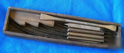Mound metal scraping tools wwi machinists barnacles 