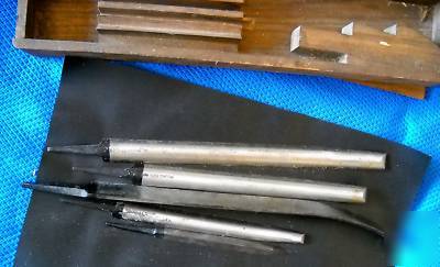 Mound metal scraping tools wwi machinists barnacles 