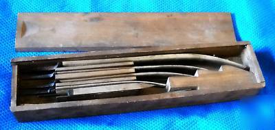 Mound metal scraping tools wwi machinists barnacles 