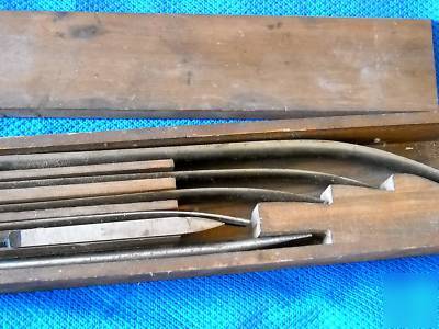 Mound metal scraping tools wwi machinists barnacles 