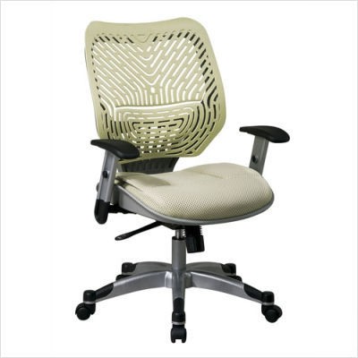 Revv manager chair with kiwi back and mesh seat