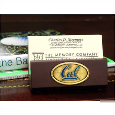 University of california berkeley business card holder