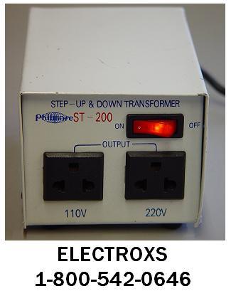 Philmore - st-200 step up & down transformer