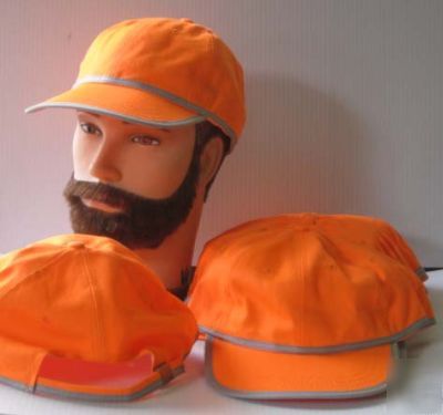 Lot of 24 hunters / safety blaze orange caps