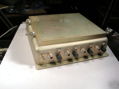 New isomet 4 channel rf amplifier rfa-1150-4 