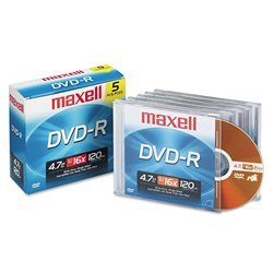 New maxell 16X dvd-r media 638000