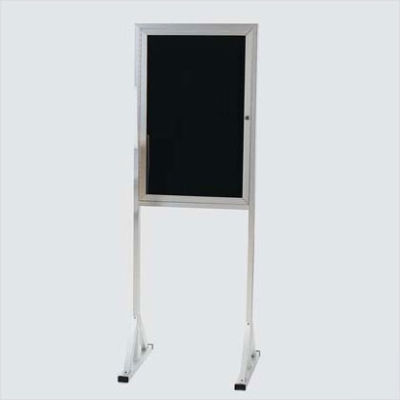 Aarco double pedestal letter board 36